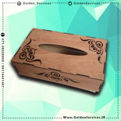 جعبه دستمال با طرح دلخواه