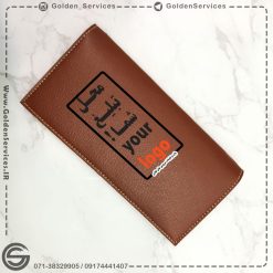 کیف پالتویی ساده چرم عسلی