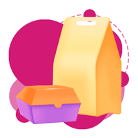 جعبه و پاکت مواد غذایی