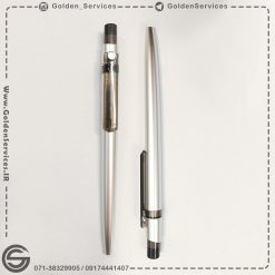 خودکار فلزی نقره ای دودی